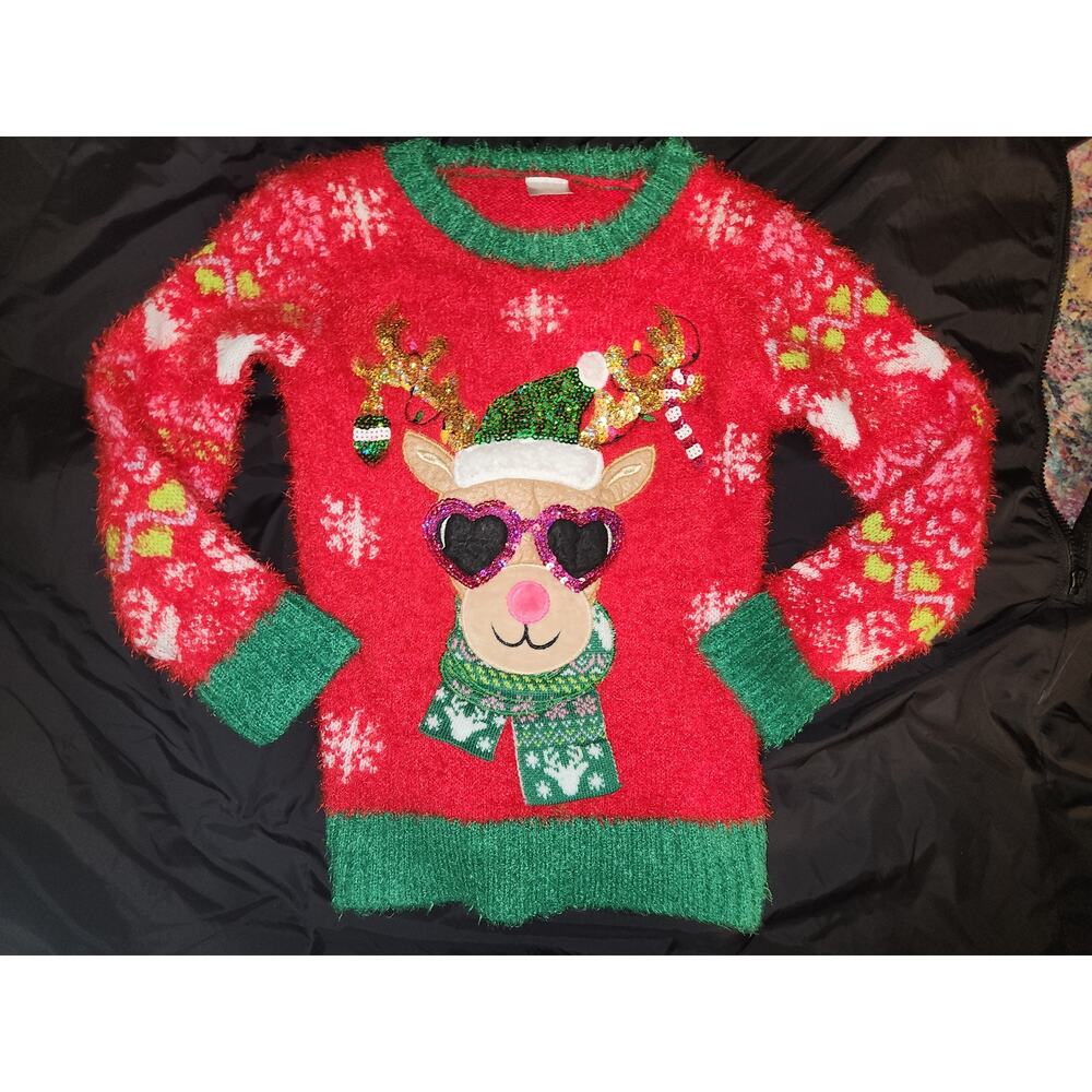 Kids ugly Christmas sweater size 4-5